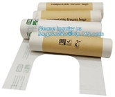100% Biodegradable Pla Bin Bag/compostable Garbage Bag Rolls/cornstarched Bag, compostable and boidegradable Zip lockkk pla
