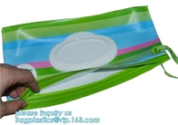 Travel wipes case reusable wet wipe bag travel wipes dispenser wipe, eco-friendly lovely baby wet wipe bag, wipes pouch