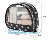 PVC Travel Cosmetic Make Up Toiletry Zipper Bag, Waterproof Men Women Travel PVC Cosmetic Pouch Make Up Kit Organizer Ma