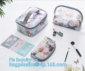 wholesale makeup bag travel pvc zipper bag, Organic Plastic PVC Bags Travel Cosmetic Bag seal Toiletry Zip Pouch, drawst