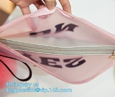 printed OEM logo slider zip lock bags, Slider Undergarment Bag With Lock, vinyl pvc A4 file bag with slider Zip lockkk