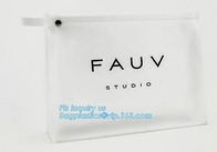 vinyl toiletry zipper bag pvc slider bag waterproof customized print clear pvc cosmetic bags, Reusable Clear Pvc Cosmeti