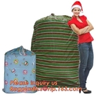 Gift Toy Drawstring Storage Packing Bag Giant Plastic Gift Poly Santa