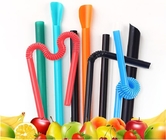 Biodegradable Eco Friendly Dinnerware PLA Straws Enviroment Friendly Bio PLA Straw