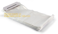 ECO vegetable packaging 100% compostable PLA wicket plastic bag, BIO Plastic Wicket Bag for food with customized print