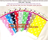 Polk Dot Plastic Tablecloth Tablecover Baby Shower Birthday Party Supply Decor Tablecloth, Party Supply Girls Birthday E