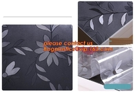 Glass Cloth Mat Eco Friendly Dinnerware Soft Plastic Tablecloth Waterproof And Oil Proof