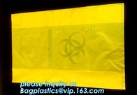 Hospital Biohazard Bag Medical Waste Garbage Bags Infections Linens Waste Bags, Biodegradable Plastic Hospital biohazard