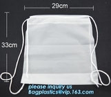 Washable Biodegradable Laundry Bags Drawstring Household Cleaning