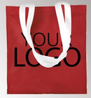 High Quality Recyclable Custom Logo Printed Grocery Tote Bag Non Woven Bag, Low Price Printing Logo Promotional BAGS, TO