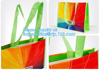 Eco Friendly Shopping Folding Non Woven PP Bag,Waterproof Bulk Laminated Tote Bag/ Shopping Bag/PP Woven Bag with pack