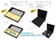 Cardboard Luxury Food Gift Box Packaging With Custom Logo CMYK or Pantone Color