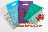 Le polypropylène autoclavable jetable met en sac le cachetage zip-lock d'emballage médical