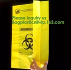 Le polypropylène autoclavable de déchets met en sac clinique biodégradable de PLA